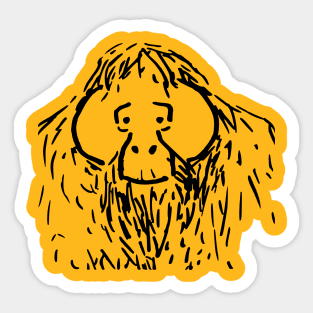 Orangutan Sticker